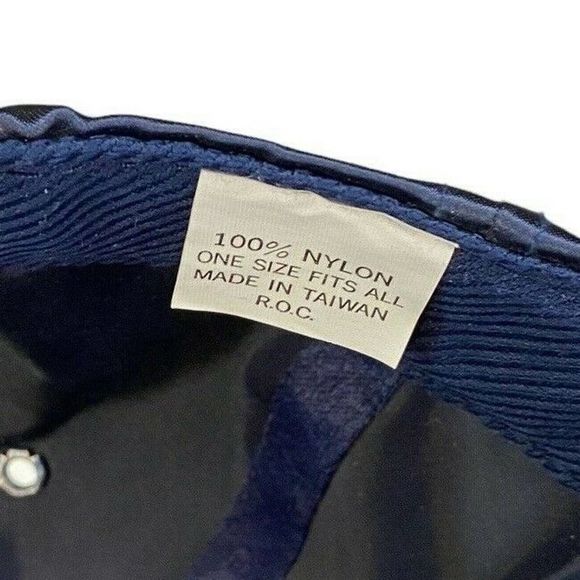 Vintage AllStar Protective Sports Equipment Hat 90s Snap Back Baseball Cap Nylon - Picture 6 of 6